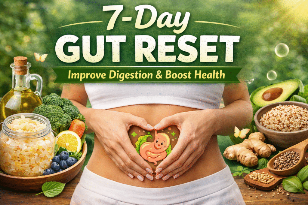 7-Day Gut Reset: A Natural Approach to Better Digestion and Overall Health